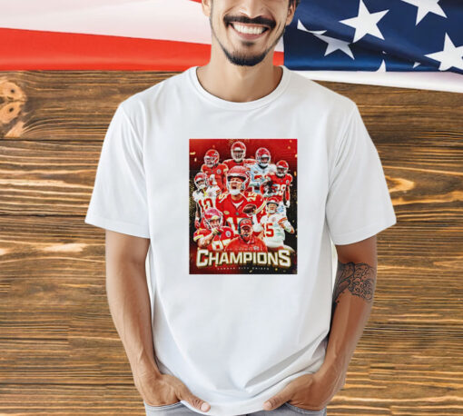 The Chiefs are AFC Champions for the 4th time in 5 years T-shirt