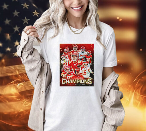 The Chiefs are AFC Champions for the 4th time in 5 years T-shirt