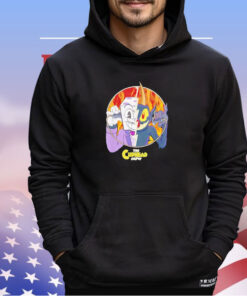 The Cuphead Show King Dice And The Devil Split shirt