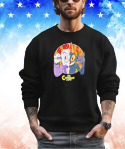 The Cuphead Show King Dice And The Devil Split shirt