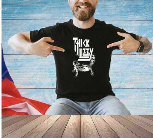 Thick lizzy folk drunk freegan T-shirt