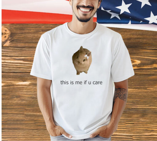 This Is Me If You Care T-shirt