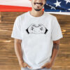 Travis Kelce heart hand T-shirt