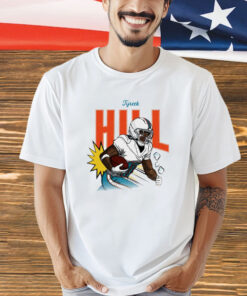 Tyreek Hill heavyweight cartoon T-shirt