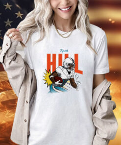 Tyreek Hill heavyweight cartoon T-shirt