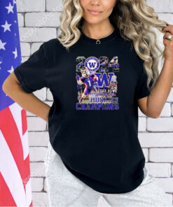 Washington Huskies Mascot 2024 Sugar Bowl Champions T-shirt