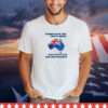 Women glow and men plunder beer does flow and men chunder USA map shirt