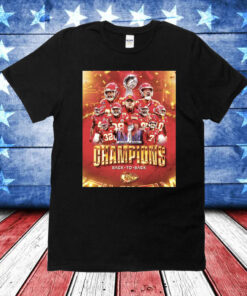 Chiefs Back To Back Super Bowl Winners 2024 T-Shirt