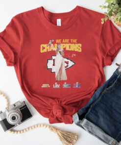 Chiefs Taylor We Are The Champions Super Bowl 2024 T-Shirt