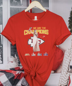 Chiefs Taylor We Are The Champions Super Bowl 2024 T-Shirt