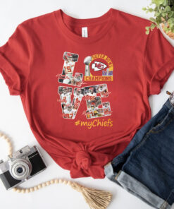 Chiefs Super Bowl Champions LOVE T-Shirt