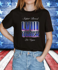 Usher Super Bowl LVIII Collection Mitchell & Ness Black Triple Seven Legacy Jersey Shirts
