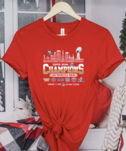 San Francisco 49ers Super Bowl Champions Shirt