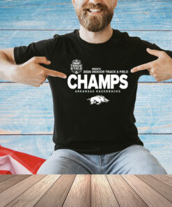 Arkansas Razorbacks 2024 Men’s Indoor Track & Field Champs shirt