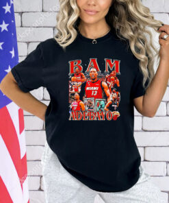 Bam Adebayo Miami Heat basketball graphic poster shirt