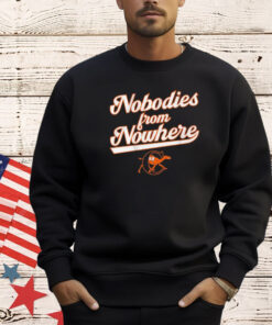 Campbell baseball nobodies from nowhere shirt