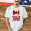 Canada proud to be among the majority of canadian women shirt