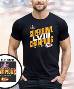 Chiefs Champions Super Bowl LVIII Two In A Row T-Shirt