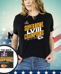 Chiefs Champions Super Bowl LVIII Two In A Row T-Shirt