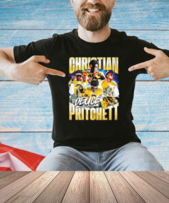 Christian Pritchett Georgia Tech Yellow Jackets football retro shirt