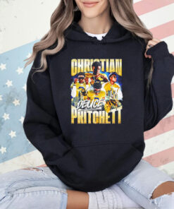 Christian Pritchett Georgia Tech Yellow Jackets football retro shirt