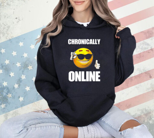 Chronically Online Emoji T-shirt