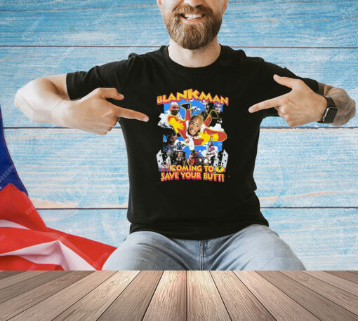 Damon Wayans Blankman Coming To Save Your Butt T-Shirt