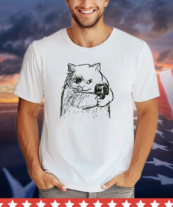 Dawning Crow Gun Kitty T-Shirt