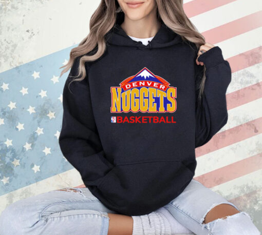 Denver Nuggets basketball Nuggets vintage mountain logo shirt
