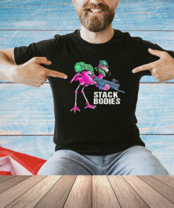 Flamingo stack bodies T-shirt