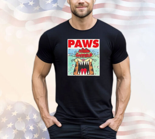 Garfield paws shirt