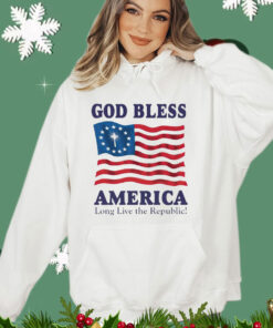 God bless America long live the republic T-shirt