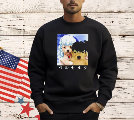 Guts and griffith as dogs meme shirt