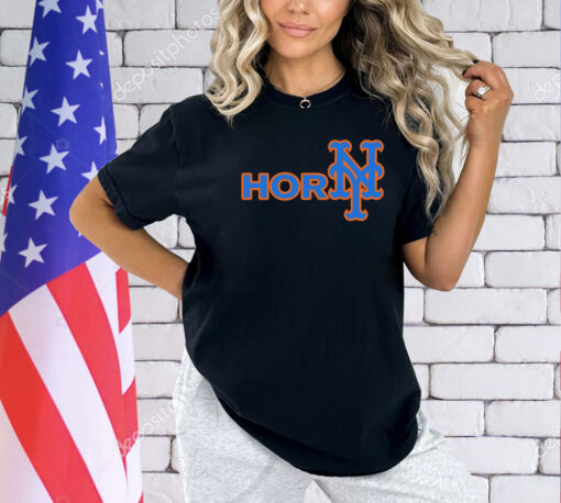 Horny New York Mets logo T-shirt