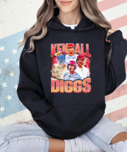 Kendall Diggs Arkansas Razorback baseball graphic poster shirt