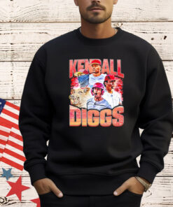 Kendall Diggs Arkansas Razorback baseball graphic poster shirt