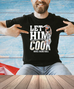 Let him cook supreme cook hoyas basketball shirt