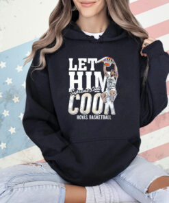 Let him cook supreme cook hoyas basketball shirt