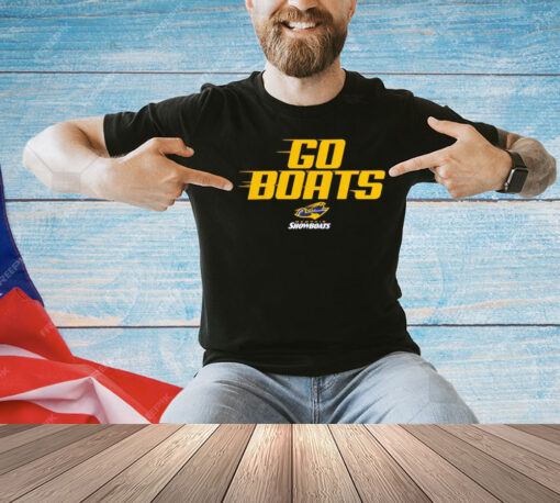Memphis Showboats Ufl Go Boats Logo shirt
