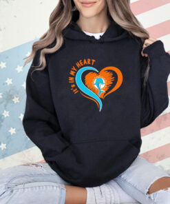 Miami Dolphins it’s in my heart T-shirt