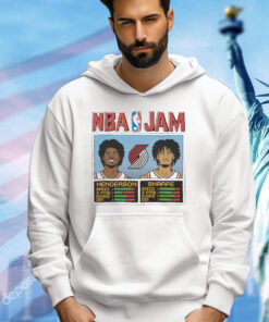 Nba Jam Trail Blazers Henderson And Sharpe T-Shirt