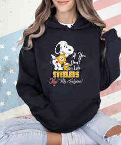 Nfl Pittsburgh Steelers Snoopy dog kiss my endgone shirt