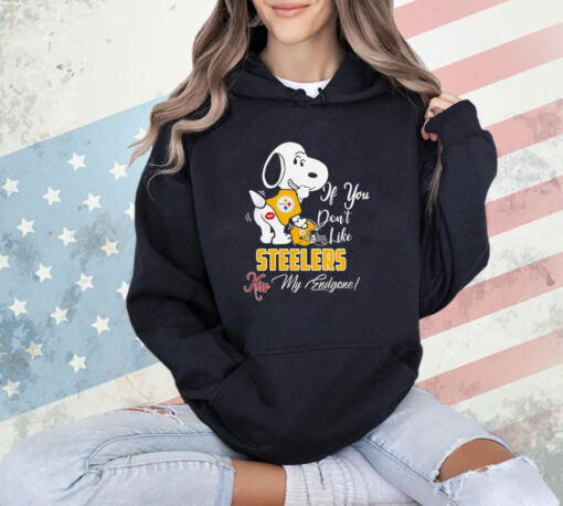 Nfl Pittsburgh Steelers Snoopy dog kiss my endgone shirt