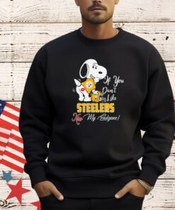 Nfl Pittsburgh Steelers Snoopy dog kiss my endgone shirt