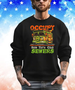 Occupy New York city sewers T-shirt