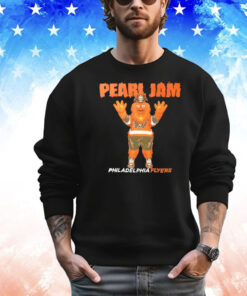 Pearl Jam Philadelphia Flyers Gritty T-shirt