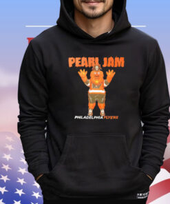 Pearl Jam Philadelphia Flyers Gritty T-shirt