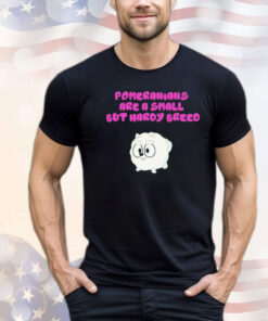 Pomeranians are a small but hardy breed T-shirt