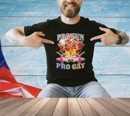 Pro gun pro gay vintage shirt