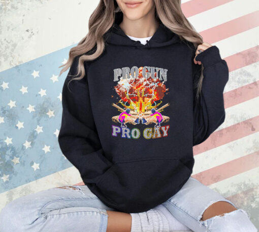 Pro gun pro gay vintage shirt